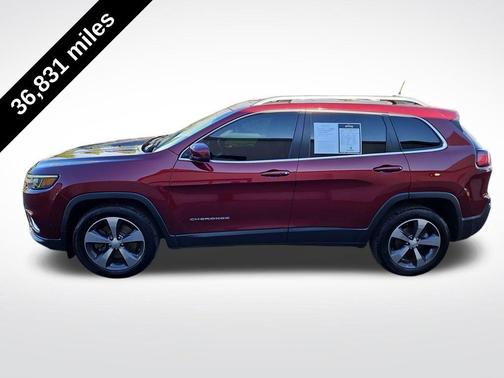 Velvet Red Pearlcoat 2019 Jeep Cherokee Limited