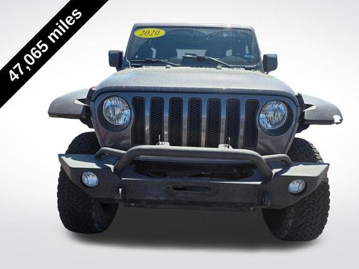 Granite Crystal Clearcoat Metallic 2020 Jeep Wrangler Unlimited Sport
