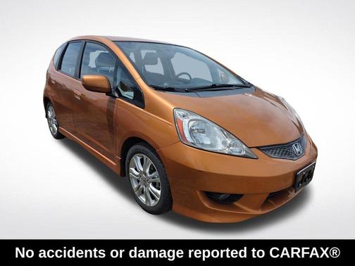 Orange 2009 Honda Fit Sport