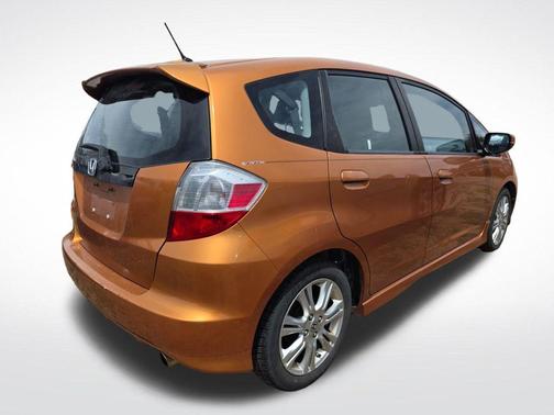 Orange 2009 Honda Fit Sport