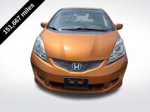 Orange 2009 Honda Fit Sport