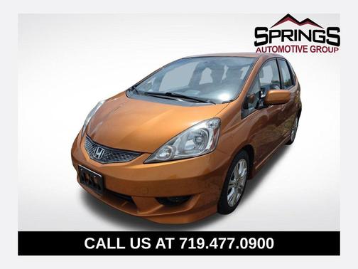 Orange 2009 Honda Fit Sport