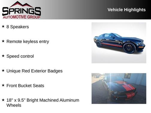 2009 Ford Shelby GT500 Base