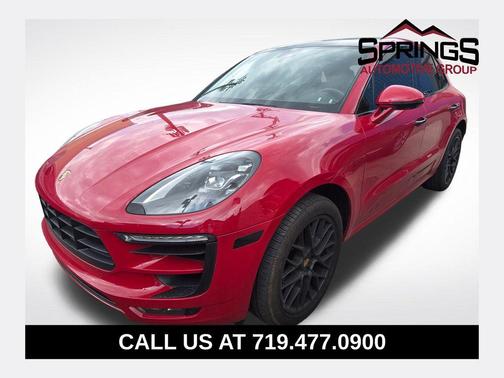 Red 2017 Porsche Macan GTS