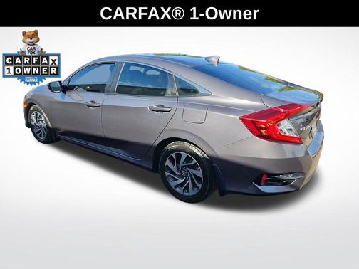 Gray 2017 Honda Civic EX