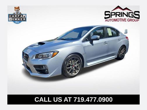Ice Silver Metallic 2016 Subaru WRX STI Limited