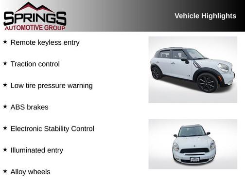 2013 MINI Countryman Cooper S ALL4