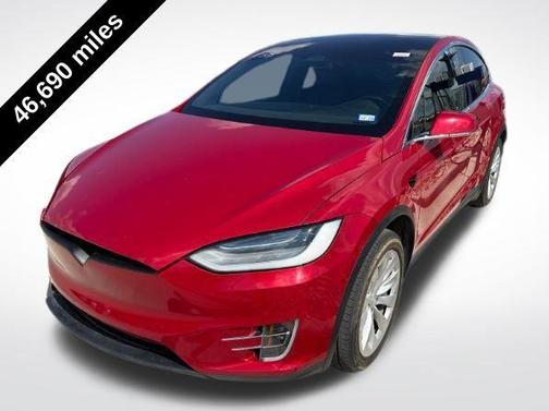 Red Multi 2020 Tesla Model X Long Range