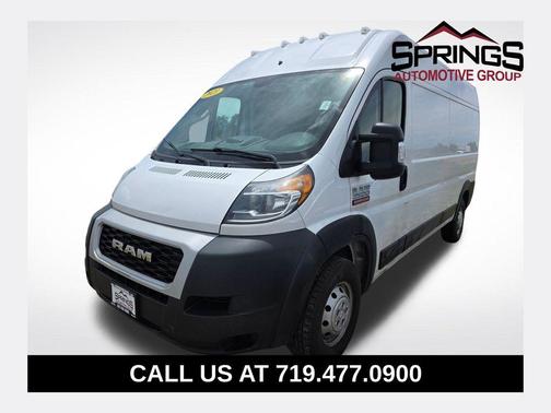 Bright White Clearcoat 2021 RAM ProMaster 2500 High Roof