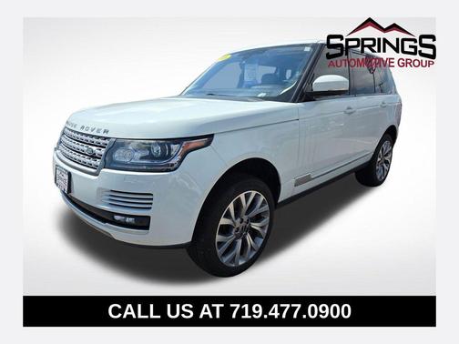 Fuji White 2016 Land Rover Range Rover