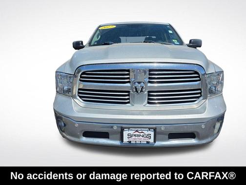 Bright Silver Clearcoat Metallic 2017 RAM 1500 Big Horn