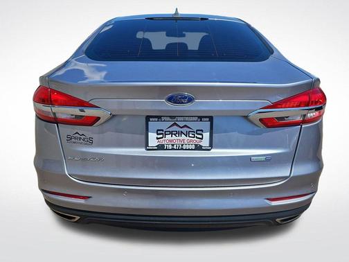 Silver Metallic 2020 Ford Fusion SE