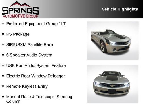 2013 Chevrolet Camaro 1LT