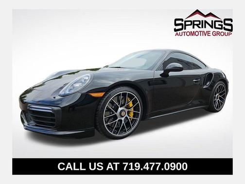 Black 2018 Porsche 911 Turbo S