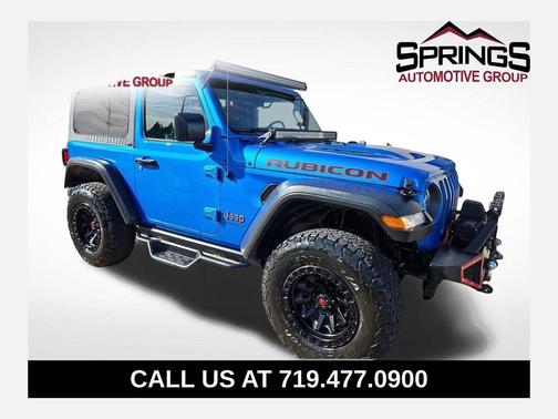 Hydro Blue Pearl 2021 Jeep Wrangler Rubicon