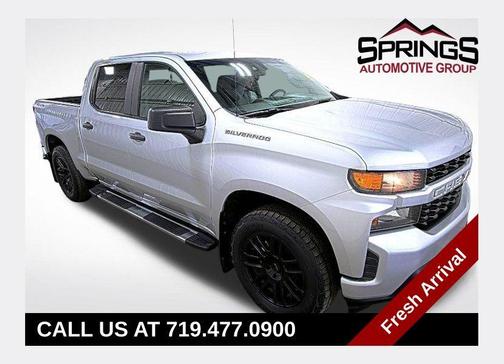 Silver 2019 Chevrolet Silverado 1500 Custom
