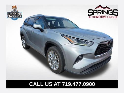 Celestial Silver Metallic 2023 Toyota Highlander Limited