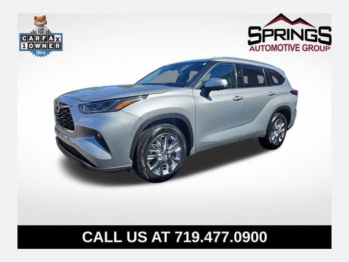 Celestial Silver Metallic 2023 Toyota Highlander Limited