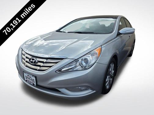 Radiant Silver Metallic 2012 Hyundai SONATA Limited