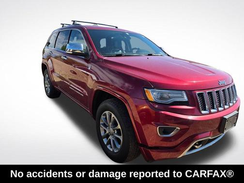 Deep Cherry Red Crystal Pearlcoat 2015 Jeep Grand Cherokee Overland