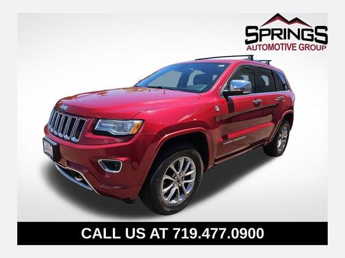 Deep Cherry Red Crystal Pearlcoat 2015 Jeep Grand Cherokee Overland