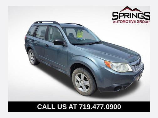 Sage Green Metallic 2012 Subaru Forester 2.5X