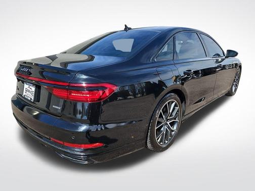 Mythos Black Metallic 2021 Audi A8 L 60
