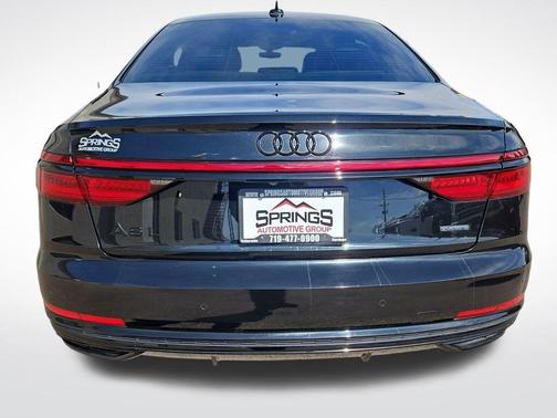 Mythos Black Metallic 2021 Audi A8 L 60