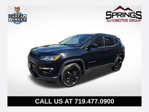 Diamond Black 2019 Jeep Compass Altitude