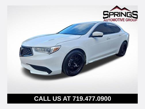 White 2018 Acura TLX V6 w/Technology Package