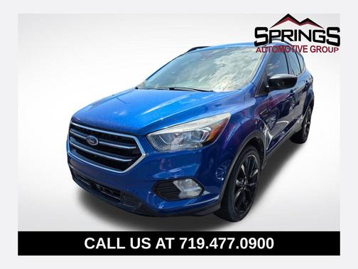 Lightning Blue Metallic 2018 Ford Escape SE