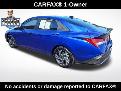Intense Blue 2025 Hyundai ELANTRA HEV SEL