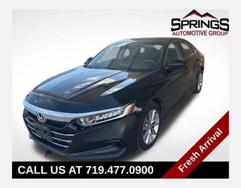 Black 2021 Honda Accord LX 1.5T