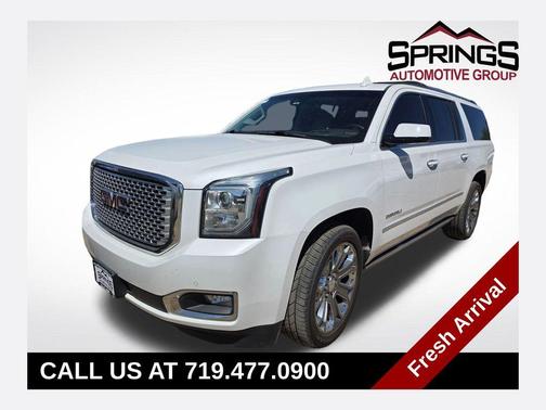 White Frost Tri-Coat 2016 GMC Yukon XL Denali