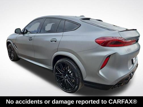 Gray Metallic 2024 BMW X6 M Base