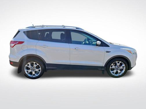 White Platinum 2014 Ford Escape Titanium