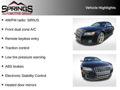 2012 Audi S5 3.0 Prestige quattro