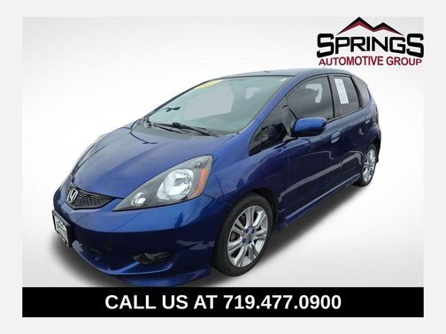 Blue 2010 Honda Fit Sport