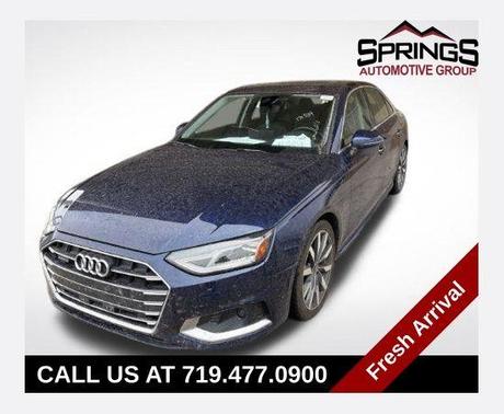 Navarra Blue Metallic 2021 Audi A4 40 Premium