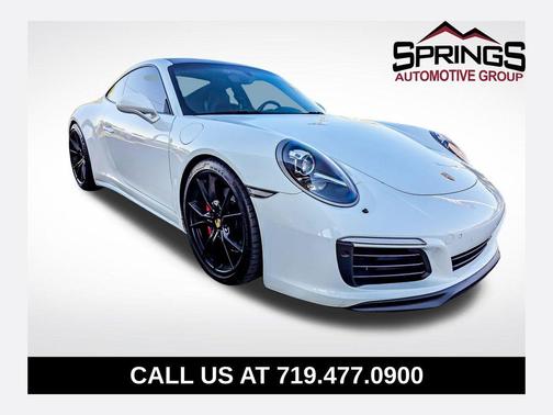 White 2017 Porsche 911 Carrera 4S