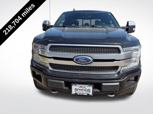 Black Metallic 2020 Ford F-150 Platinum