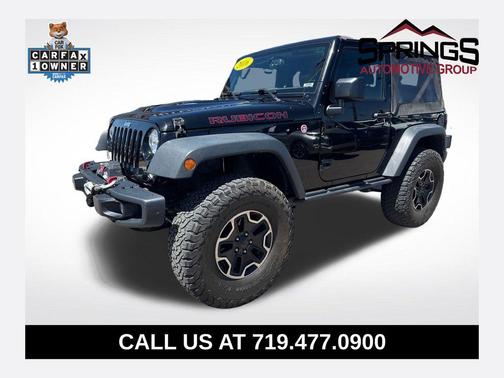 Black Clearcoat 2016 Jeep Wrangler Rubicon
