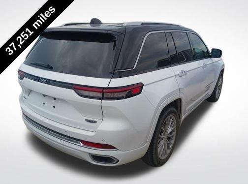 Bright White Clearcoat 2022 Jeep Grand Cherokee Summit