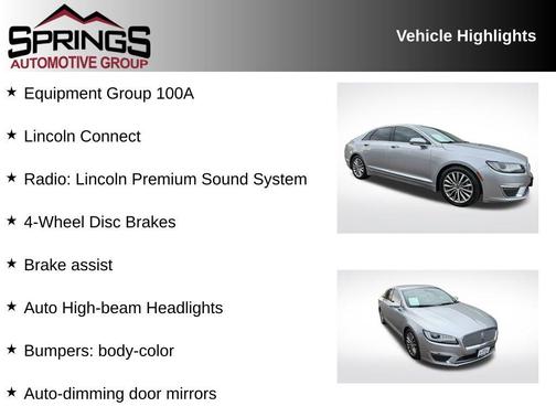 2020 Lincoln MKZ Standard