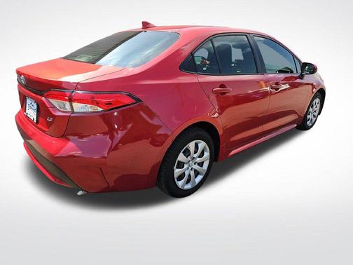 Barcelona Red Metallic 2021 Toyota Corolla LE