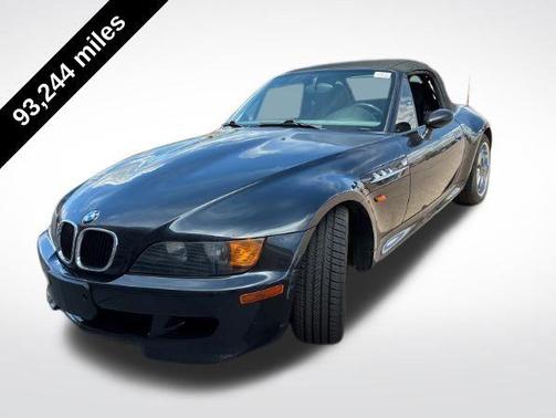 Black 1998 BMW M Roadster