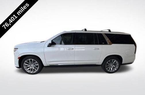 Crystal White Tri-Coat 2022 Cadillac Escalade ESV Premium Luxury Platinum