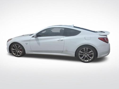 White Satin Pearl 2013 Hyundai Genesis Coupe 3.8 Track