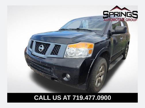 Magnetic Black 2015 Nissan Armada SV