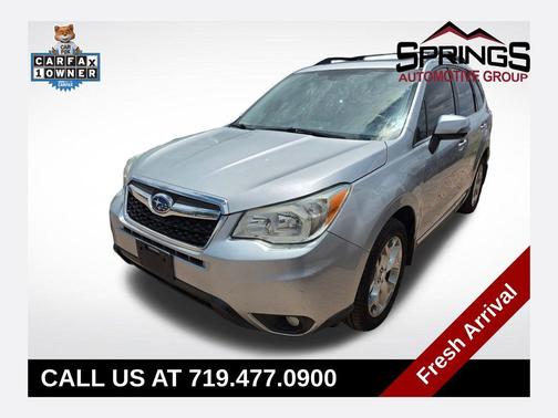 Ice Silver Metallic 2015 Subaru Forester 2.5i Touring